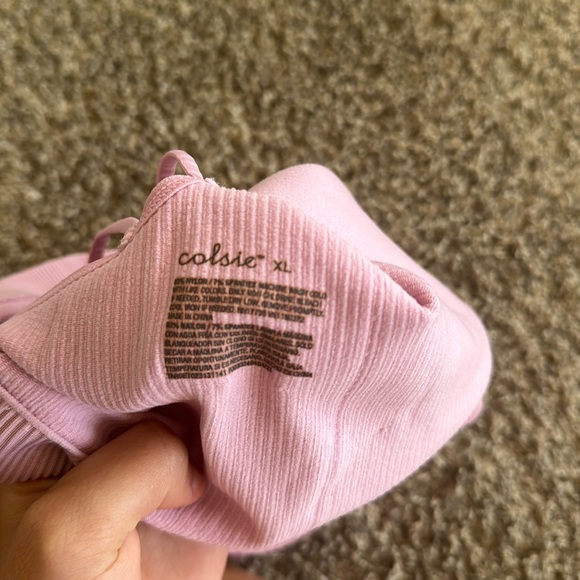 Colsie Light Pink Tank - Picture 2 of 3